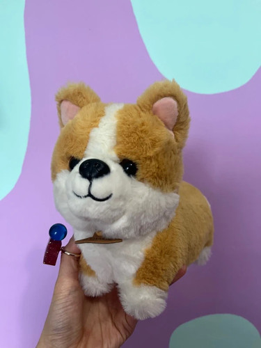 Cute cartoon welsh corgi dog - welsh,