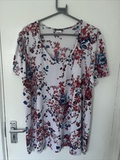 Kim & Co White Multi Floral