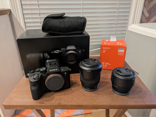 Sony alpha body lenses - alpha, iv