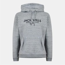 Mens Jack Wills Hoodie Grey