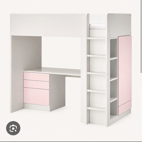 Ikea smasted white kids cabin - ikea,