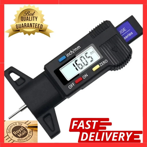 Digital tyre depth - gauge, tread