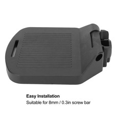 Wheelchair Footplate Professional Replacement Textured Wheelchair Footrest P BLW