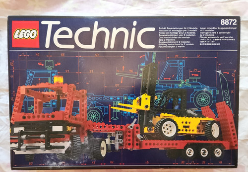 Lego technic 8872 forklift - lego,