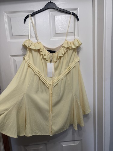 Zara women yellow solid - women's,
