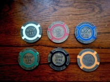 2005 Poker Chips: BRASS WSOP