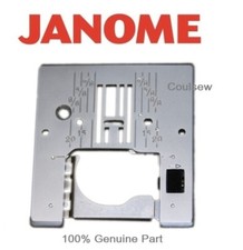 JANOME NEEDLE PLATE Fits Machines 4800 CXL301 8077 DC4100 SL30x DC3050 plus more