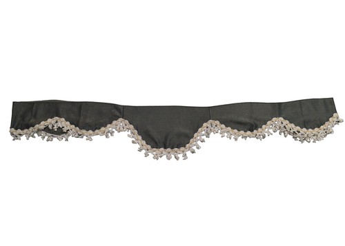 Grey curtain plush velvet - grey,