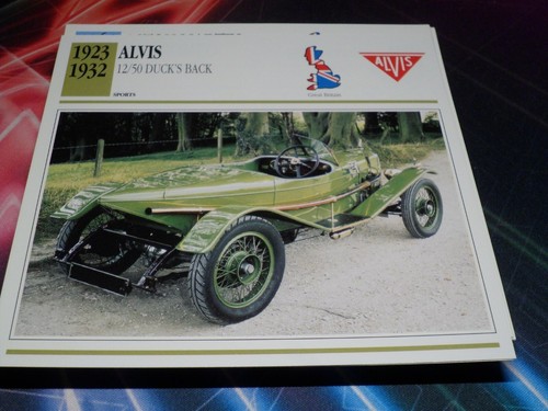1923 1932 alvis - 1923, –