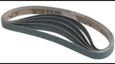 P120 10mm x 330mm Linishing Sanding Belts X5