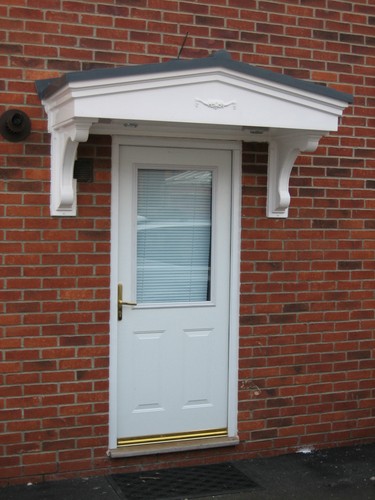 Grp fibreglass door porch - grp,