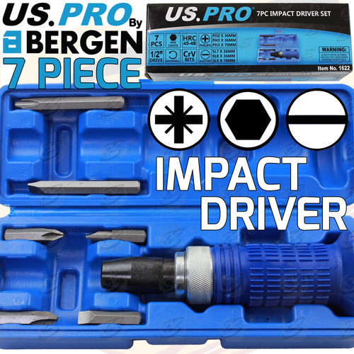 Pro impact driver 7pc - pro, heavy