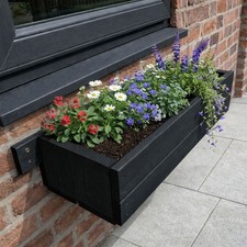 Wooden window box - wooden,