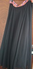 Indian Skirt Only Black