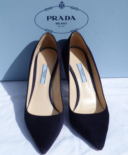 Prada women high heel court - prada, women's