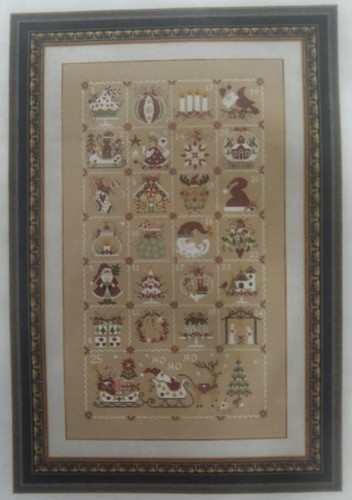 Christmas calendar cross - christmas,
