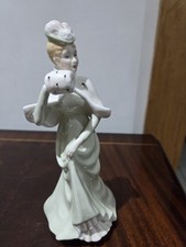 Royal Staffordshire CLARA Figurine  Signed 1985 I. Sutton 8"