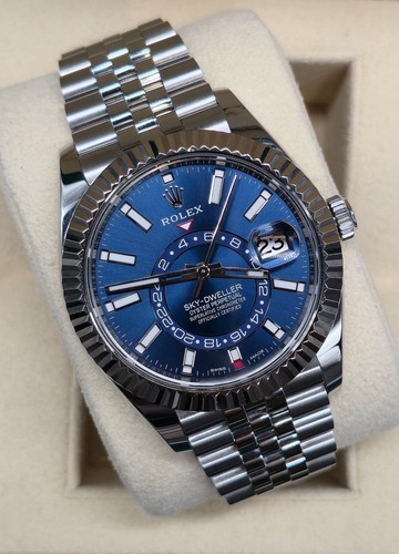 Rolex sky dweller blue dial - sky-dweller,