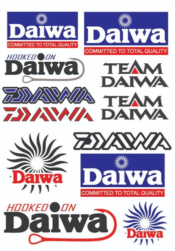 Daiwa fishing stickers decals - daiwa,