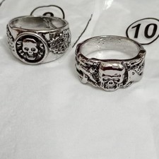 2 Lots German Military collectibles Artistry of Silver rings in ww2 unisex jewel