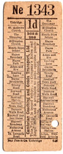 Bus ticket: London