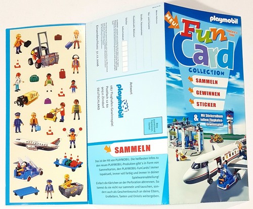 2006 playmobil fun card - fun,