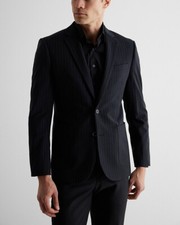 EXPRESS $298 BLACK PINSTRIPE