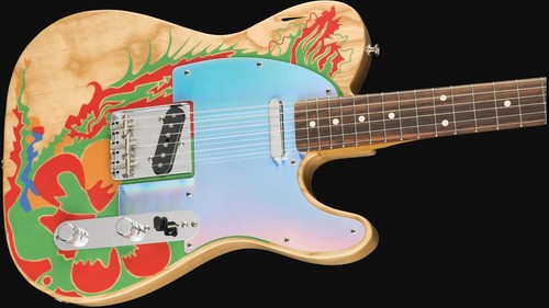 Custom electric guitar natural - custom,
