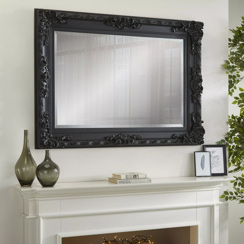 Wall mirror carved louis - wall,