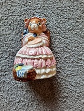 Vintage ceramic sewing - sewing, mouse