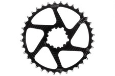 Superstar Components Raptor 36T Chainring - Boost - SRAM 3 Bolt DM - Black