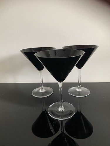 Gorgeous black glass cocktail - gorgeous,