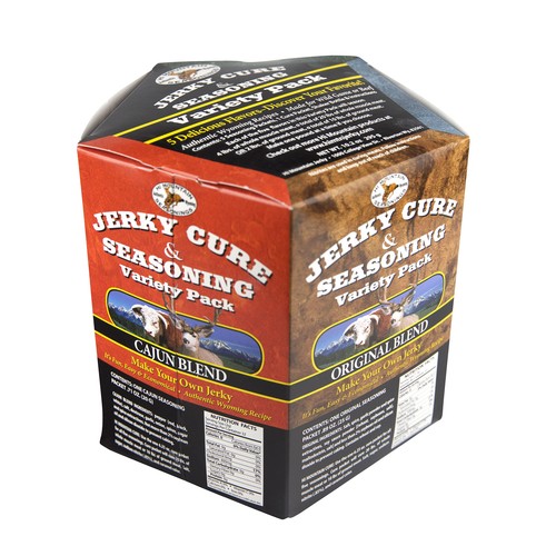 Jerky seasoning and - jerky, |