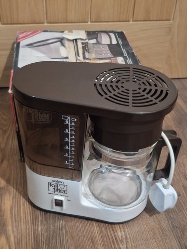 Vintage salton foil filter jug - filter,