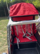 Bellelli B-Travel Double Kids Bike Trailer for Two Children - Folding. 