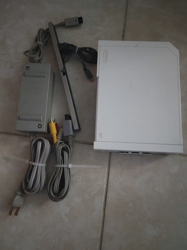 For parts nintendo wii white - for,