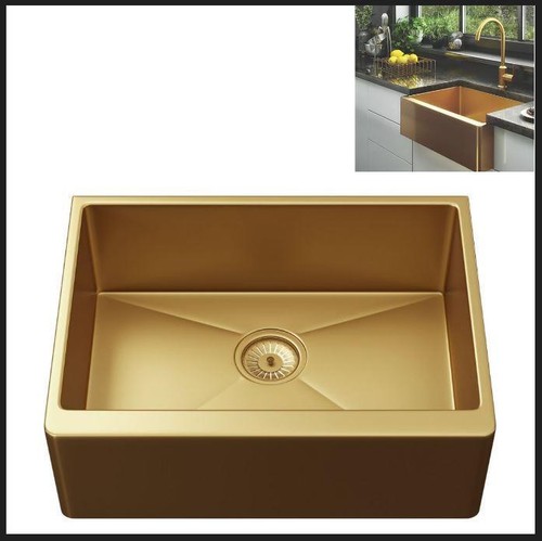 Gold belfast farmhouse butler - gold,