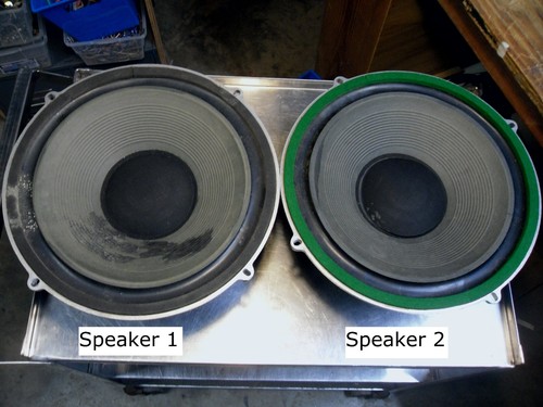 Two wharfedale woofers - two,