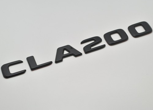 Matt black cla200 - cla200, letter