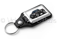 WickedKarz Cartoon Car Art Nissan Navara Pick-Up (D40) 2005+ Stylish Key Ring