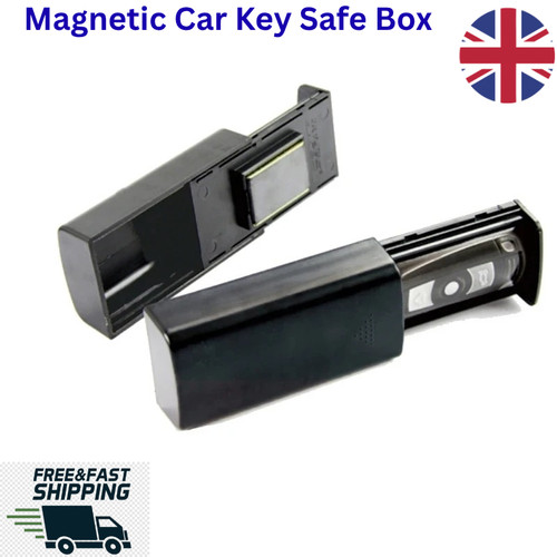 Magnetic car key safe - car, box