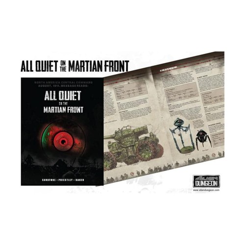 All quiet the martian - martian, front