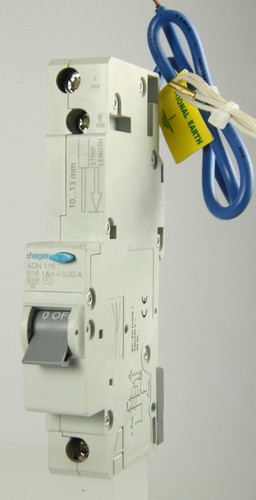 Hager adn116 b16 16a 30ma - b16,