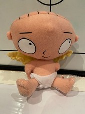 Family Guy Stewie Griffin Plush 2011 Play By Play Soft Toy 6" sitting 