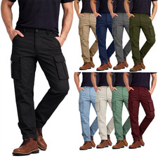 Mens Cargo Combat Stretch