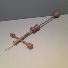 Vintage Jewellers Archimedes Hand Drill Hobbies Steel Brass Counterweighted 