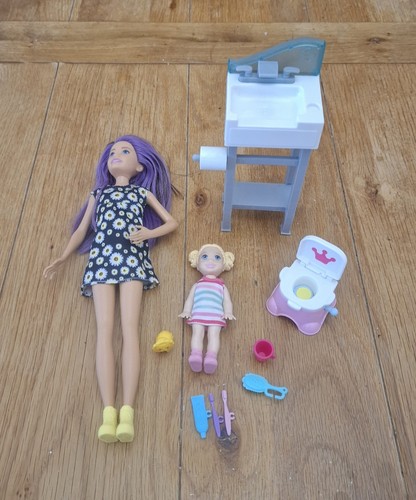 Barbie skikker babysitter - barbie,