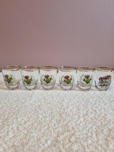 Set vintage shot glasses - of,