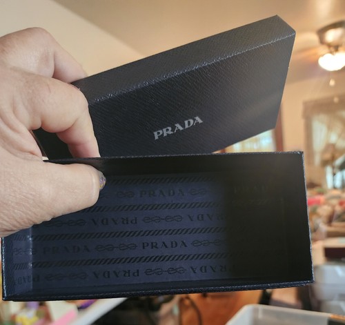 Prada black hard case for - hard,