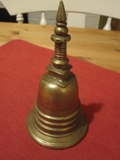 Antique/Vintage Hindu/Buddhist Brass Hand Bell (Ghanta)